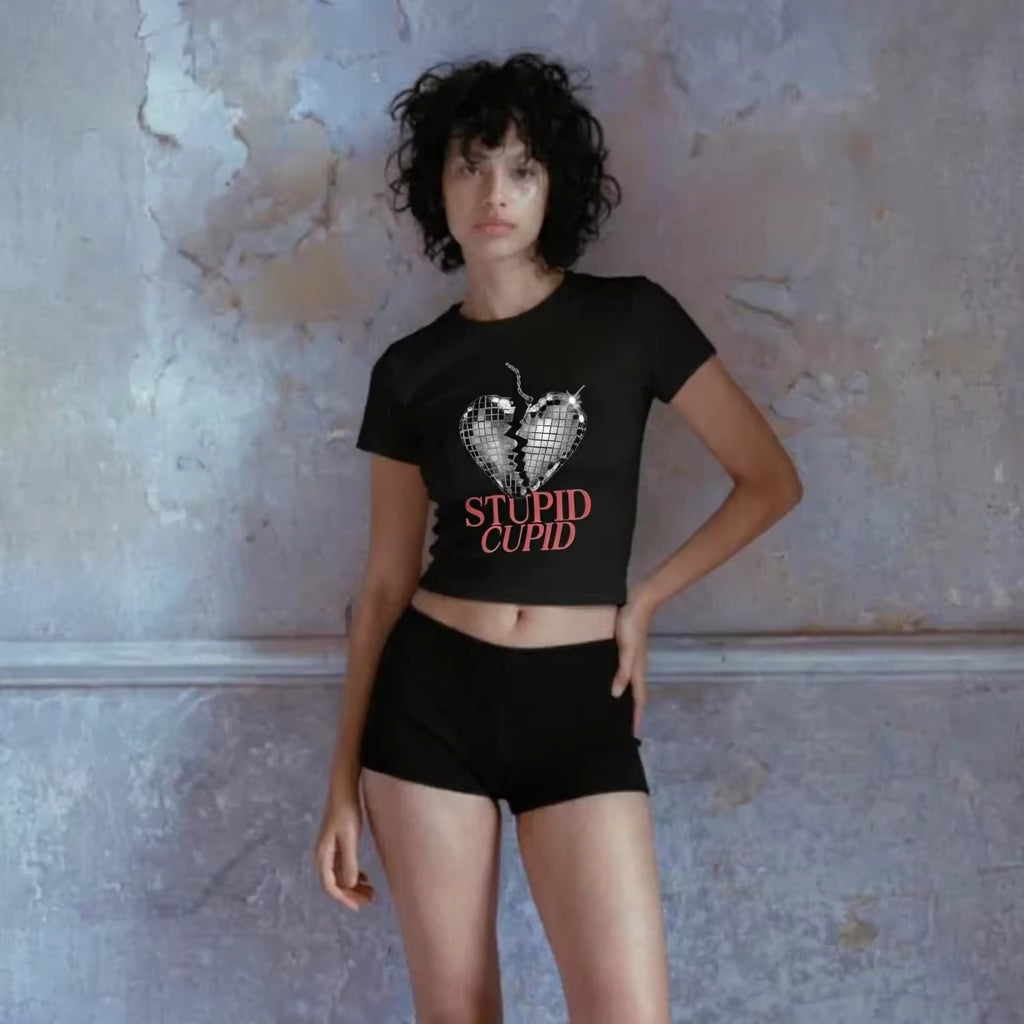 STUPID CUPID Baby Tee