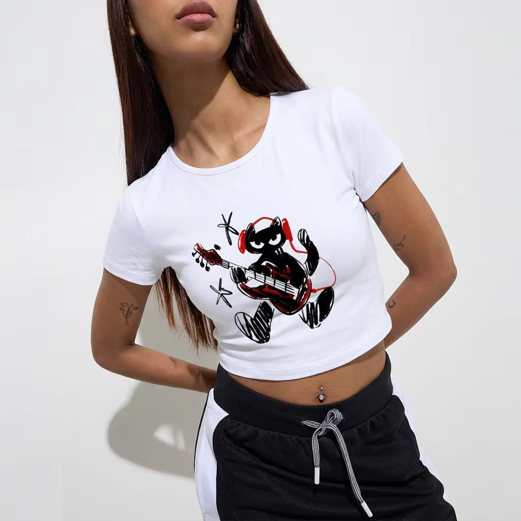 catty Black Sabbath Baby Tee