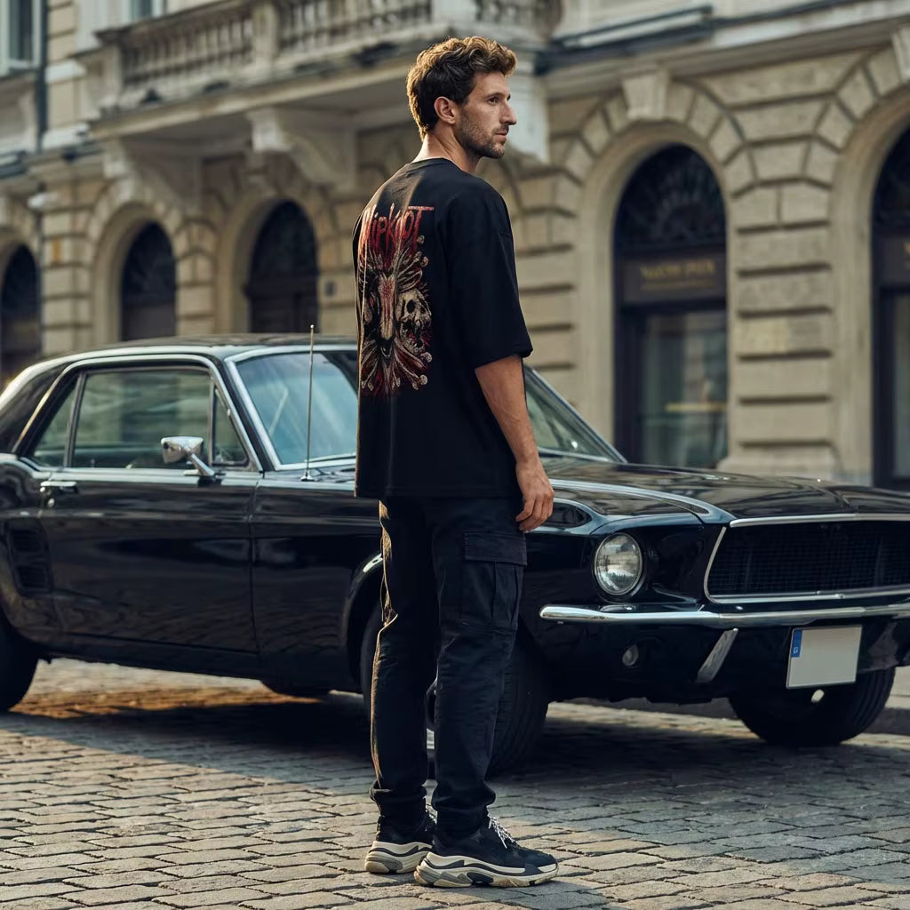 Slipknot Unisex Terry Oversized Tee