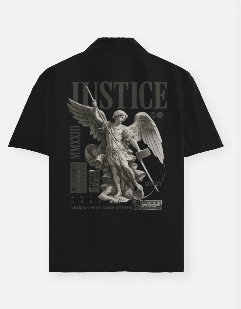 Justice Unisex Oversized Shirt
