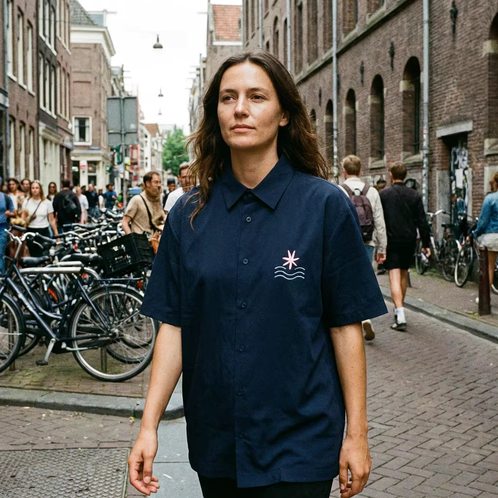 Lazy Days Oversized Shirt (Puff printed)